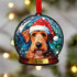 Airedale Terrier Snow Globe Decoration